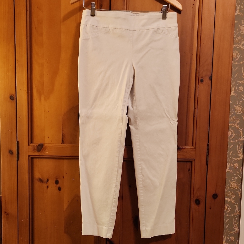 Charter Club Women's Cambridge Slim Pants in White